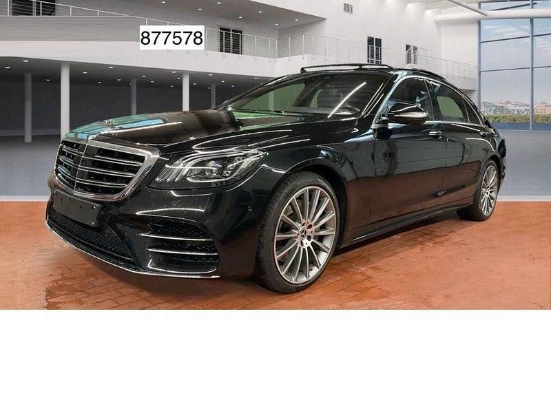 Obsidianschwarz Gebraucht 2018 Mercedes S560 Limousine | 49.890 € (Superpreis) - Bild 1/4