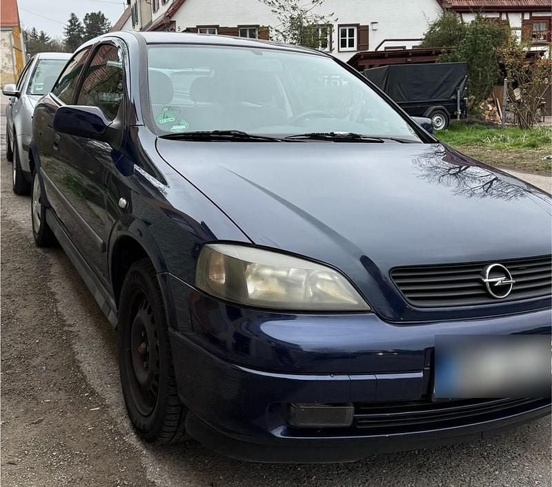 Gebraucht Opel Astra 75 PS (55 kW) 1999 Blau Coupé