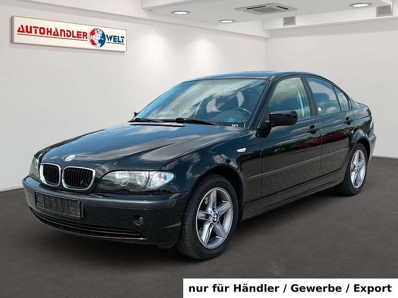 Schwarz Gebraucht 2004 BMW 316 Sport Line Limousine | 2.099 € (Guter Preis) - Bild 1/3