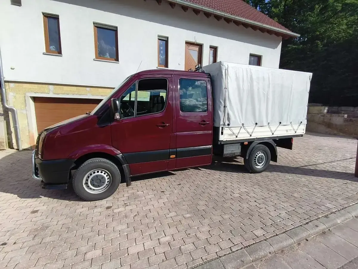 Gebraucht VW Crafter 140 PS (102 kW) 2012 Rot Van
