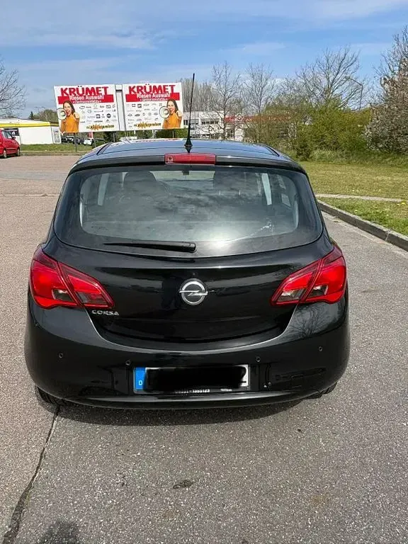 Gebraucht Opel Corsa drive 69 PS (50 kW) 2016 Schwarz Kleinwagen