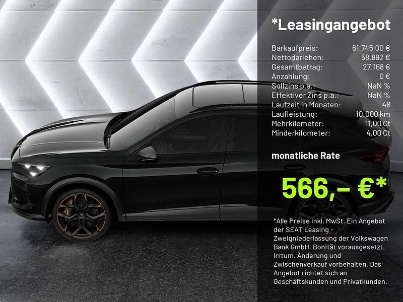 Neu Cupra Formentor VZ 390 PS (286 kW) 2026 Schwarz (schwarz / midnightblack) SUV