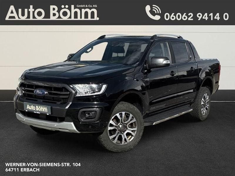 Schwarz(metallic) Gebraucht 2021 Ford Ranger Wildtrack Abholung | 27.630 € (Superpreis) - Bild 1/4