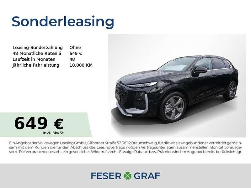 Schwarz (mythosschwarz metallic) Neu 2026 Audi Q3 S-Line SUV | 55.590 € (Etwas zu teuer) - Bild 1/4