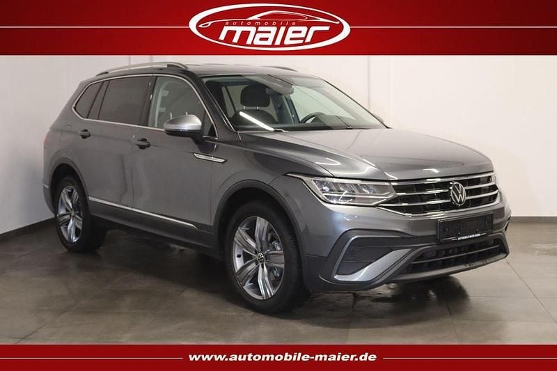 Platinum grey metallic Gebraucht 2022 VW Tiguan Allspace Life SUV | 24.700 € (Guter Preis) - Bild 1/4