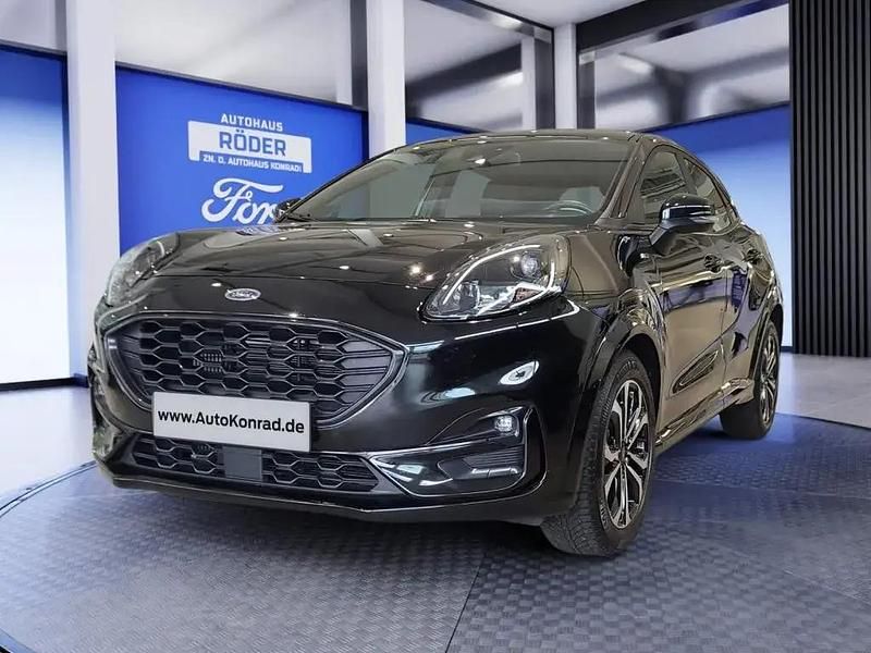 Agate black metallic Gebraucht 2023 Ford Puma ST-Line SUV | 16.990 € (Fairer Preis) - Bild 1/4