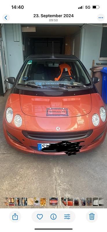 Orange Gebraucht 2005 Smart ForFour Kleinwagen | 2.200 € (Etwas zu teuer) - Bild 1/4