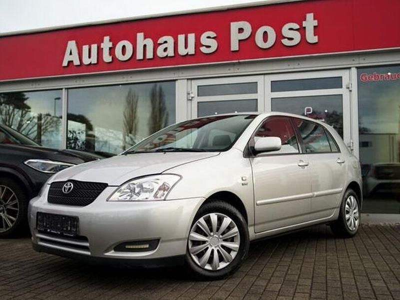 Gebraucht Toyota Corolla 110 PS (80 kW) 2002 Silber Limousine