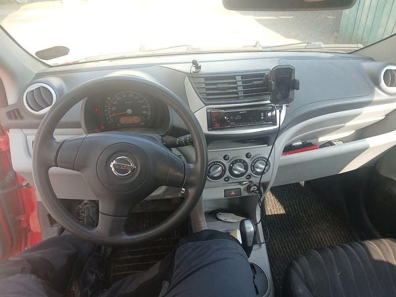 Gebraucht Nissan Pixo Acenta 68 PS (50 kW) 2009 Rot Kleinwagen