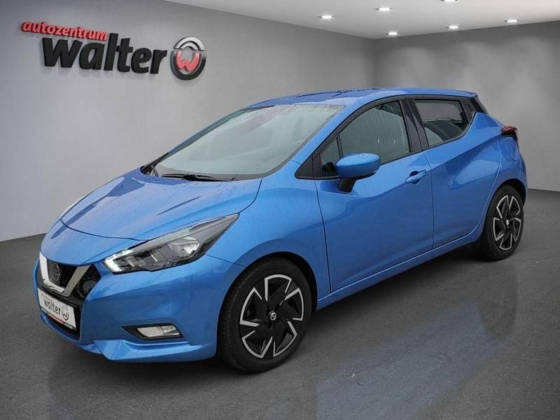 Blau Gebraucht 2022 Nissan Micra N-Way Kleinwagen | 14.490 € (Fairer Preis) - Bild 1/4
