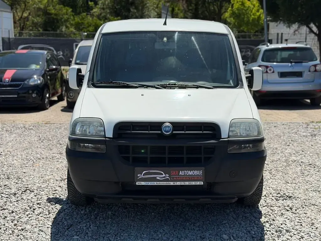 Gebraucht Fiat Doblò 65 PS (47 kW) 2005 Weiß Van / Kleinbus