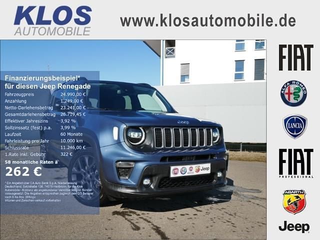 Gebraucht Jeep Renegade 131 PS (96 kW) 2024 Blue shade metallic (blau) SUV