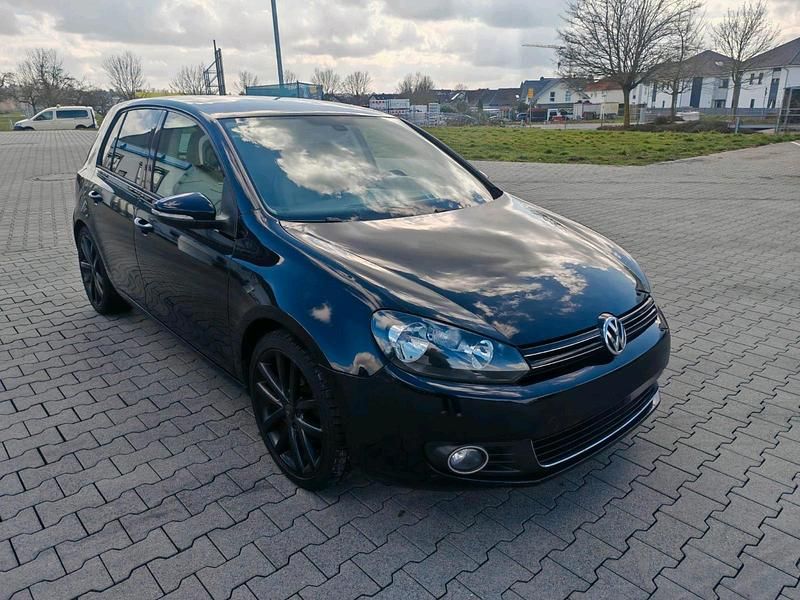 Gebraucht VW Golf VI 120 PS (88 kW) 2010 Schwarz Kleinwagen