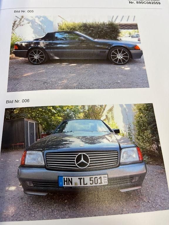 Gebraucht Mercedes 500 320 PS (235 kW) 1996 Schwarz Cabrio