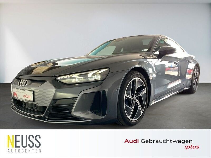 Daytonagrau perleffekt (metallic) Gebraucht 2022 Audi e-tron GT quattro Ambiente Limousine | 56.850 € (Superpreis) - Bild 1/4
