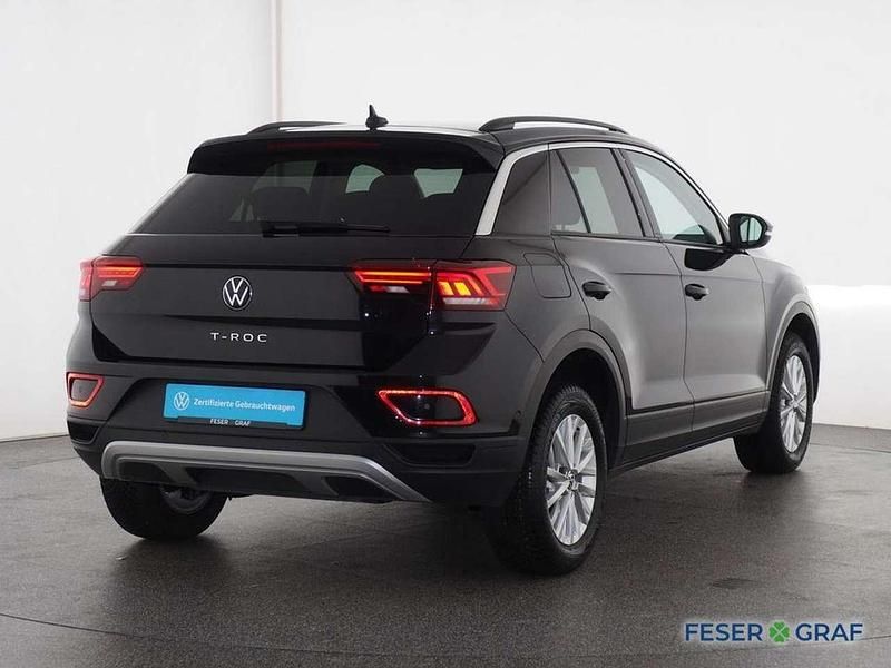 Gebraucht VW T-Roc Life 116 PS (85 kW) 2025 Schwarz SUV