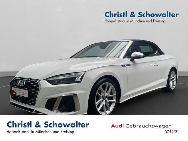 Arkonaweiß Gebraucht 2024 Audi S5 Cabriolet Ambiente Cabrio | 48.512 € - Bild 1/4