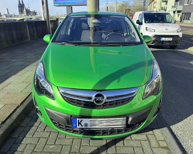 Gebraucht Opel Corsa Innovation 120 PS (88 kW) 2012 Grün Kleinwagen