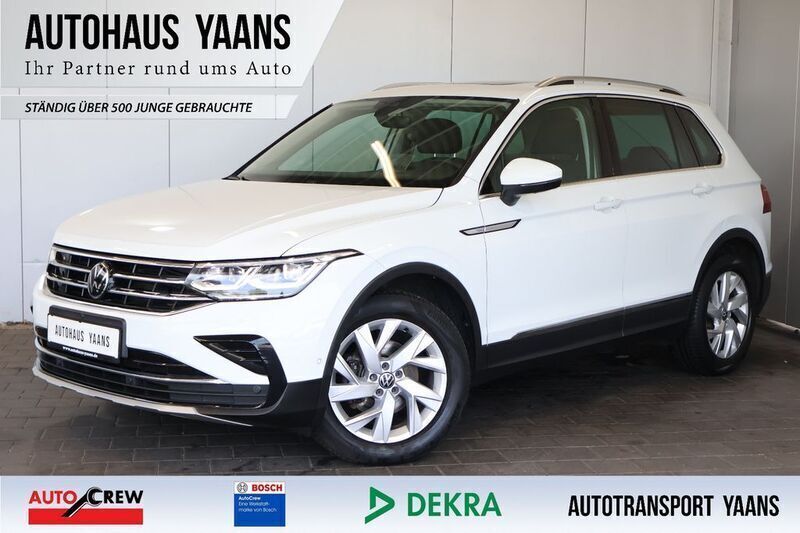 Weiß Gebraucht 2022 VW Tiguan Elegance SUV | 21.979 € (Fairer Preis) - Bild 1/4