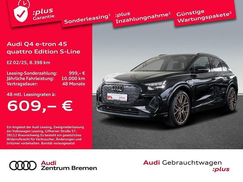 Gebraucht Audi Q4 e-tron Ambiente 210 kW (286 PS) 2025 Mythosschwarz metallic SUV