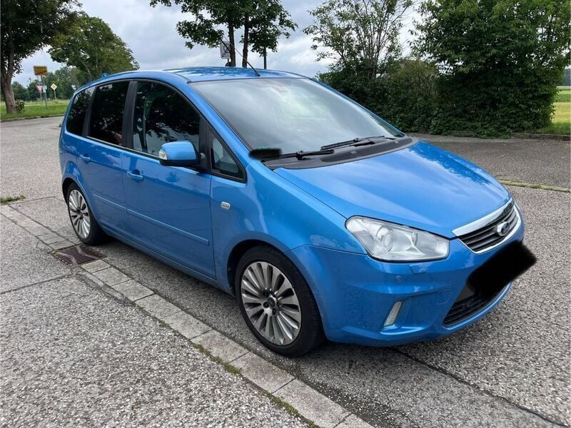 Blau Gebraucht 2009 Ford C-MAX Titanium Van / Kleinbus | 1.699 € (Superpreis) - Bild 1/4