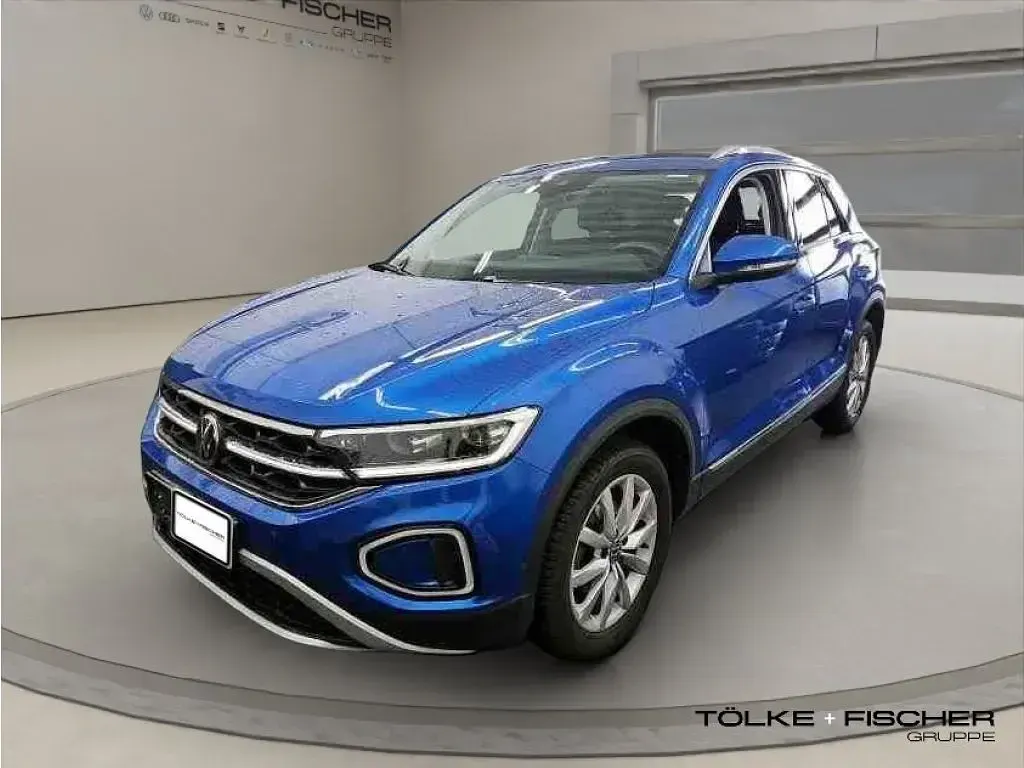 Gebraucht VW T-Roc Style 150 PS (110 kW) 2023 Blau SUV