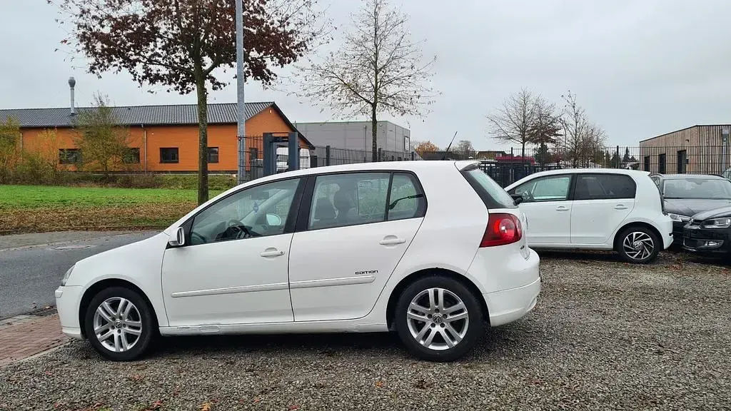 Gebraucht VW Golf VI Edition 80 PS (58 kW) 2008 Weiß Kleinwagen