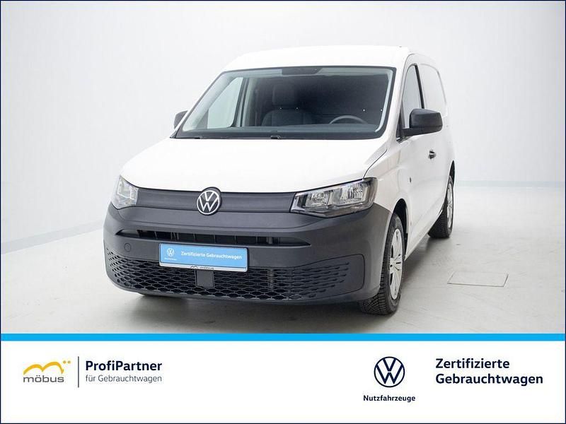 Weiß Gebraucht 2021 VW Caddy Van / Kleinbus | 18.490 € (Guter Preis) - Bild 1/4