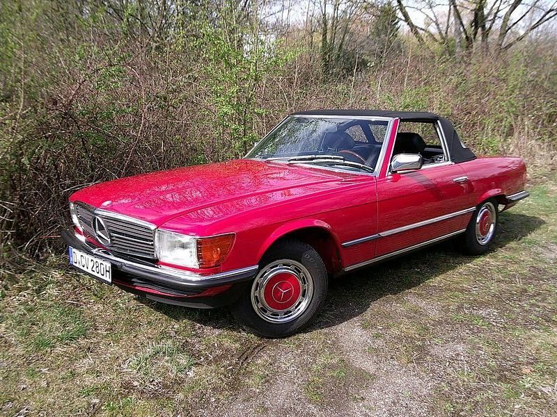 Gebraucht Mercedes SL280 185 PS (136 kW) 1984 Rot Cabrio
