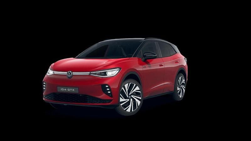 Kings red metallic Gebraucht 2024 VW ID.4 GTX SUV | 51.508 € - Bild 1/4