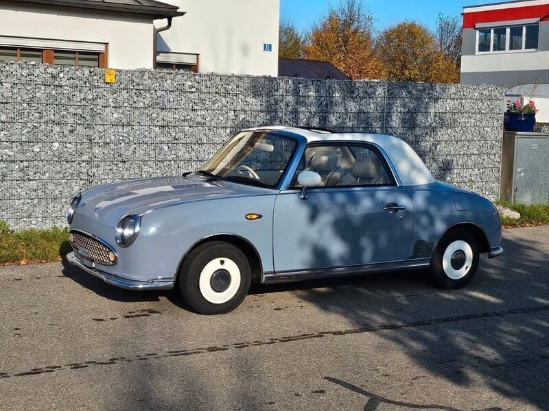 Blau Gebraucht 1991 Nissan Figaro Cabrio | 11.500 € - Bild 1/4