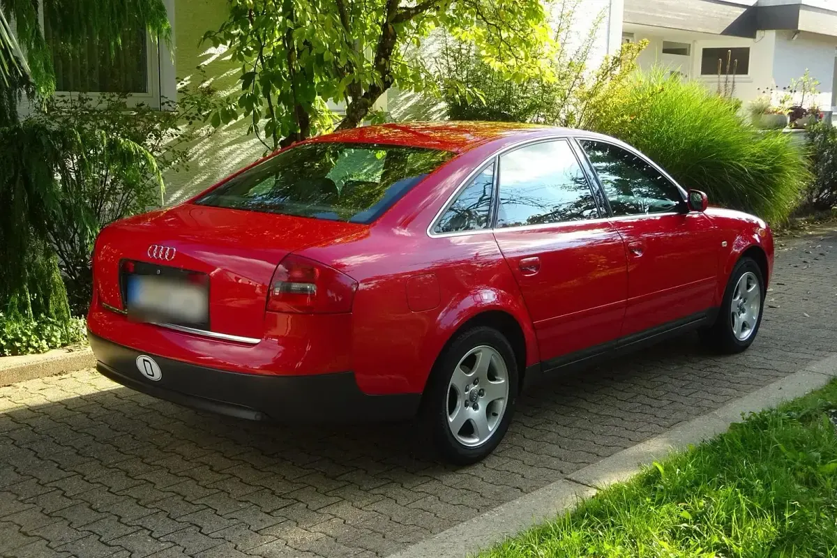 Usata Audi A6 190 CV (139 kW) 1997 Rosso Berlina