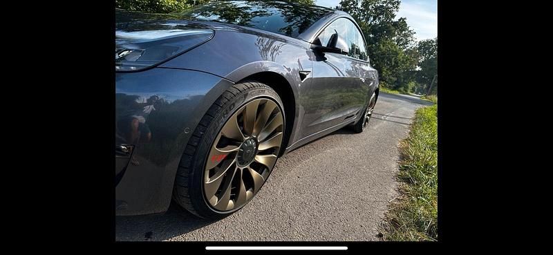 Gebraucht Tesla Model 3 Performance 378 kW (515 PS) 2021 Grau Limousine