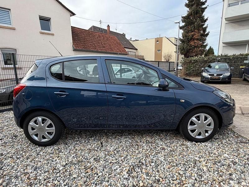 Gebraucht Opel Corsa Edition 90 PS (66 kW) 2015 Blau Kleinwagen