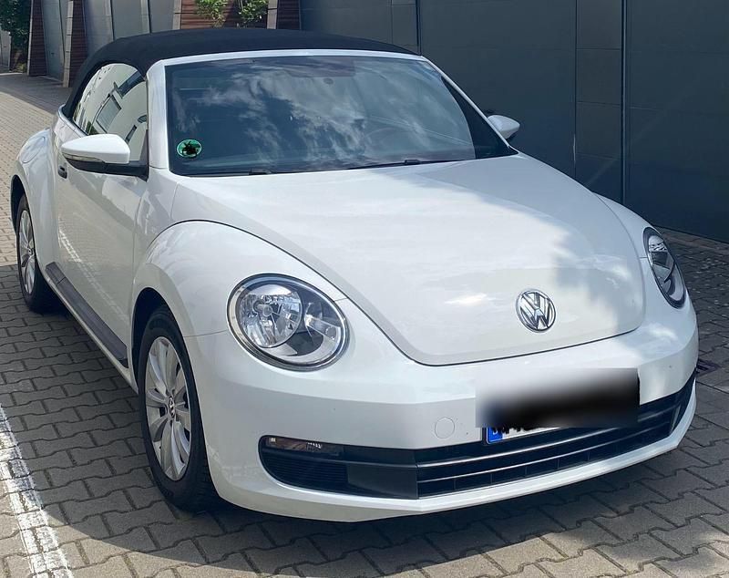 Weiß Gebraucht 2014 VW Beetle Cabrio | 9.500 € (Fairer Preis) - Bild 1/4