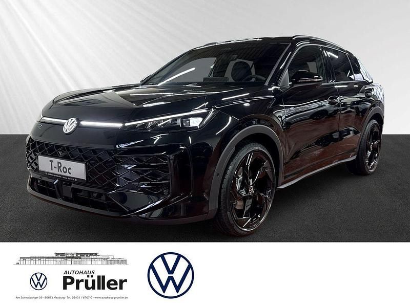 Grenadillschwarz metallic (schwarz) Neu 2025 VW T-Roc R-line SUV | 44.890 € (Teuer) - Bild 1/4