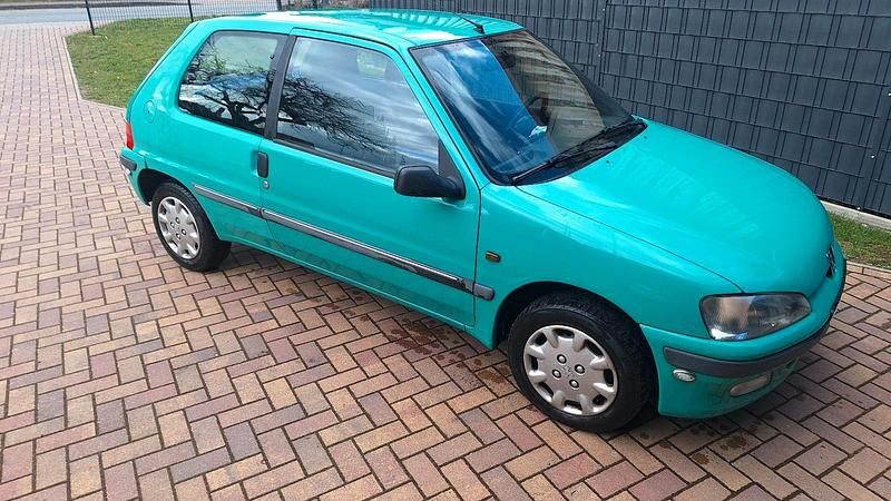 Gebraucht Peugeot 106 60 PS (44 kW) 1998 Grün Kleinwagen