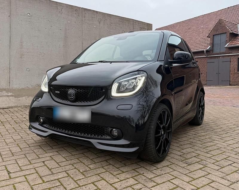 Gebraucht Smart ForTwo Cabrio Brabus 90 PS (66 kW) 2017 Schwarz Cabrio