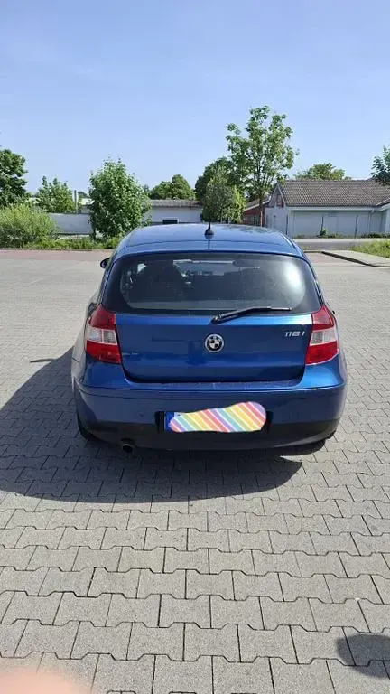 Gebraucht BMW 116 116 PS (85 kW) 2006 Blau Kleinwagen