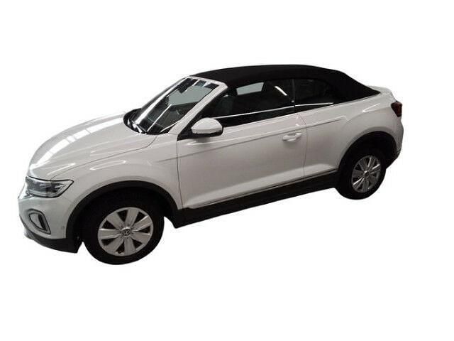 Pure white Gebraucht 2022 VW T-Roc Cabriolet Style Cabrio | 25.490 € (Fairer Preis) - Bild 1/2