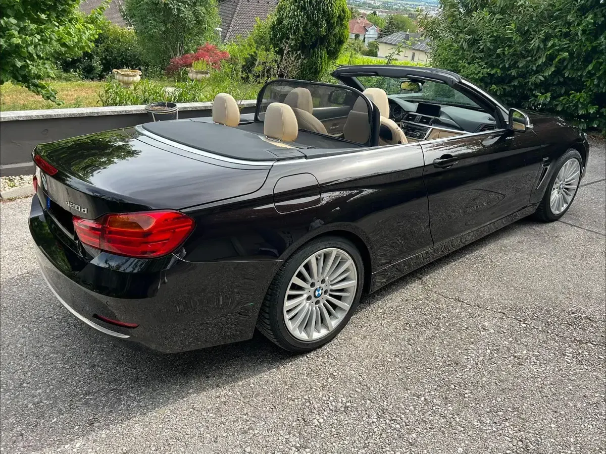 Gebraucht BMW 420 Cabriolet Luxury Line 184 PS (135 kW) 2014 Braun Cabrio