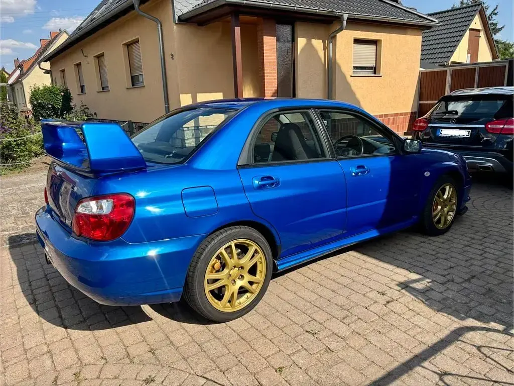 Gebraucht Subaru Impreza 265 PS (194 kW) 2003 Blau Limousine