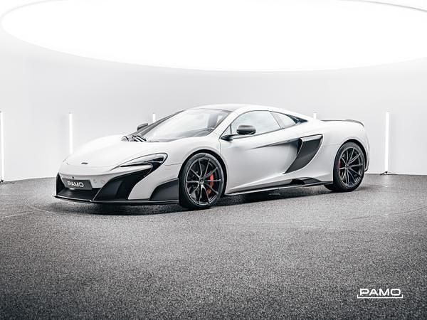 Gebraucht McLaren 675LT 674 PS (495 kW) 2016 Silcia white Coupé