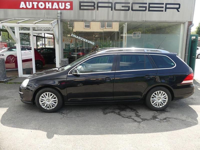 Schwarz Gebraucht 2009 VW Golf VI Sportline Kleinwagen | 4.490 € (Teuer) - Bild 1/4