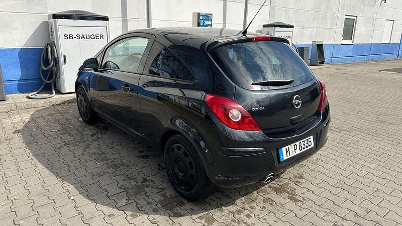 Gebraucht Opel Corsa Edition 101 PS (74 kW) 2012 Schwarz Kleinwagen