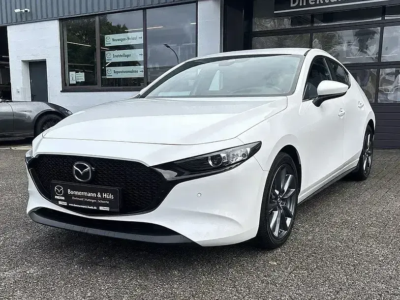 Usata Mazda 3 Selection 90 CV (66 kW) 2022 Bianco Berlina