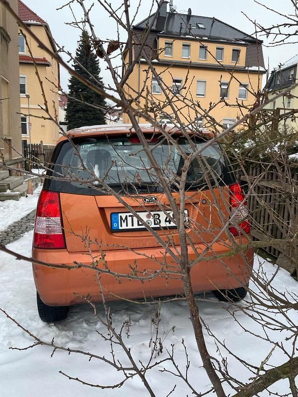 Gebraucht Kia Picanto 55 PS (40 kW) 2005 Orange Kleinwagen