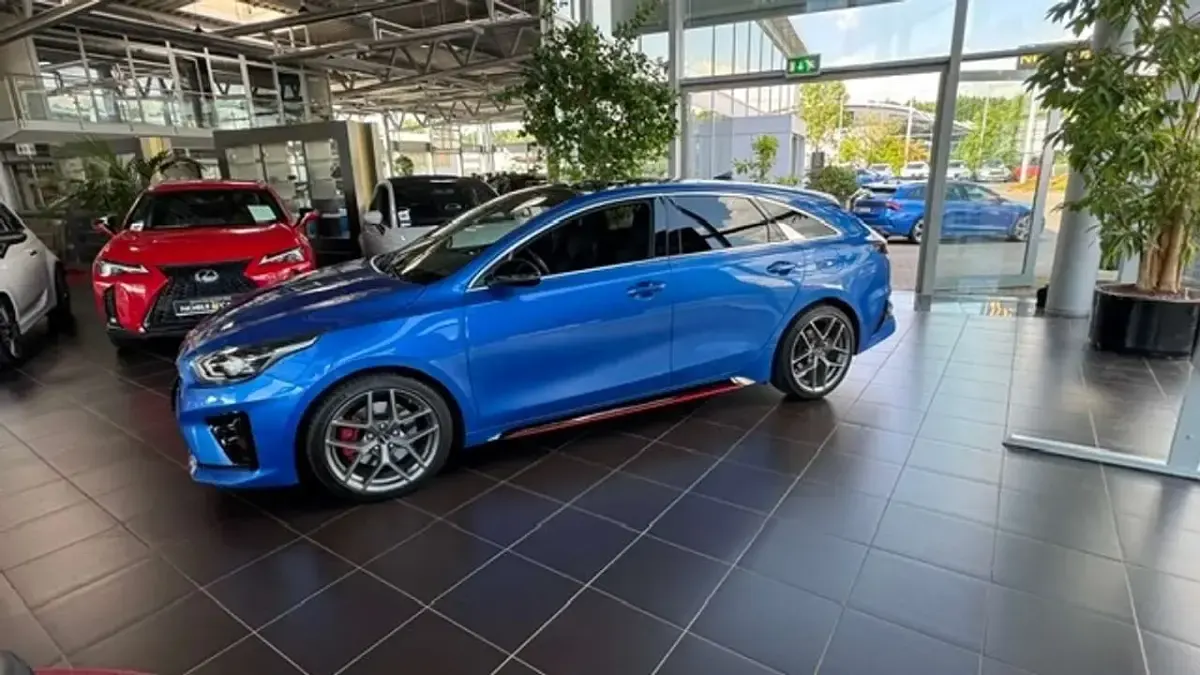 Gebraucht Kia ProCeed GT 204 PS (150 kW) 2020 Blue flame Kombi