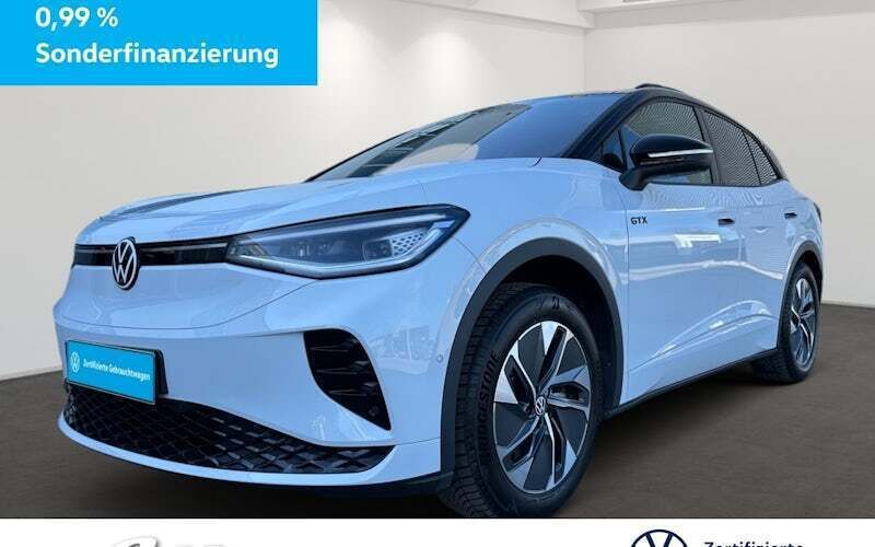 Weiß Gebraucht 2023 VW ID.4 GTX SUV | 44.290 € (Teuer) - Bild 1/3