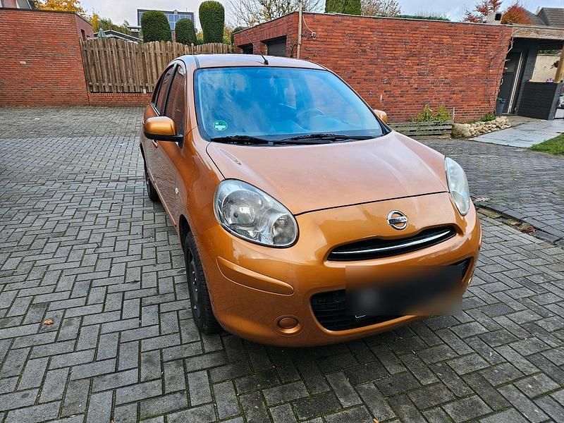 Orange Gebraucht 2013 Nissan Micra Kleinwagen | 2.800 € (Guter Preis) - Bild 1/4